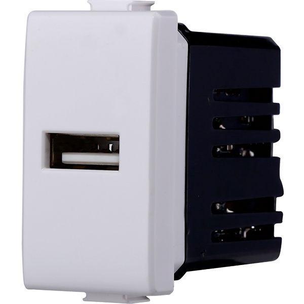 Presa Caricatore USB Type-A 5Vdc 2.1A Compatibile Bticino Matix Ettroit