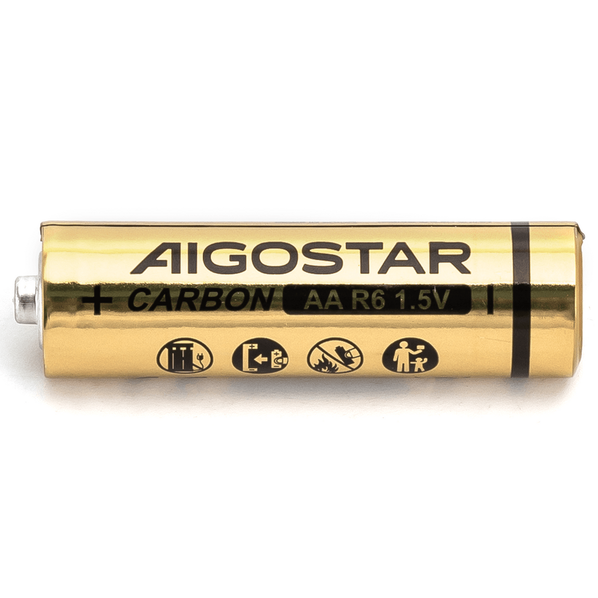 Batterie Aigostar AA Stilo Zinco Carbone 1.5V Confezione da 12 Pile