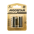 Batterie Aigostar Mezza Torcia C Zinco Carbone 1.5V Confezione da 2 Pile