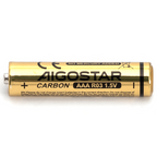 Batterie Aigostar AAA Ministilo Zinco Carbone 1.5V Confezione da 12 Pile