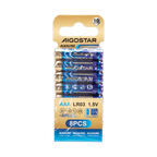 Batterie Aigostar AAA Ministilo 1.5V Confezione da 8 Pile Alcaline