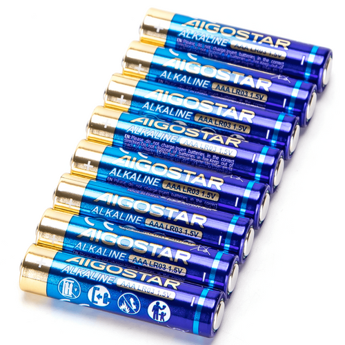 Batterie Aigostar AAA Ministilo 1.5V Confezione da 8 Pile Alcaline