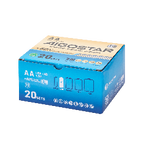 Pack 20 Blister da 4 Batterie Aigostar AA Stilo 1.5V Alcaline