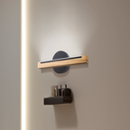 Applique Led In Legno e Metallo 6,5W Luce Fredda 6500K