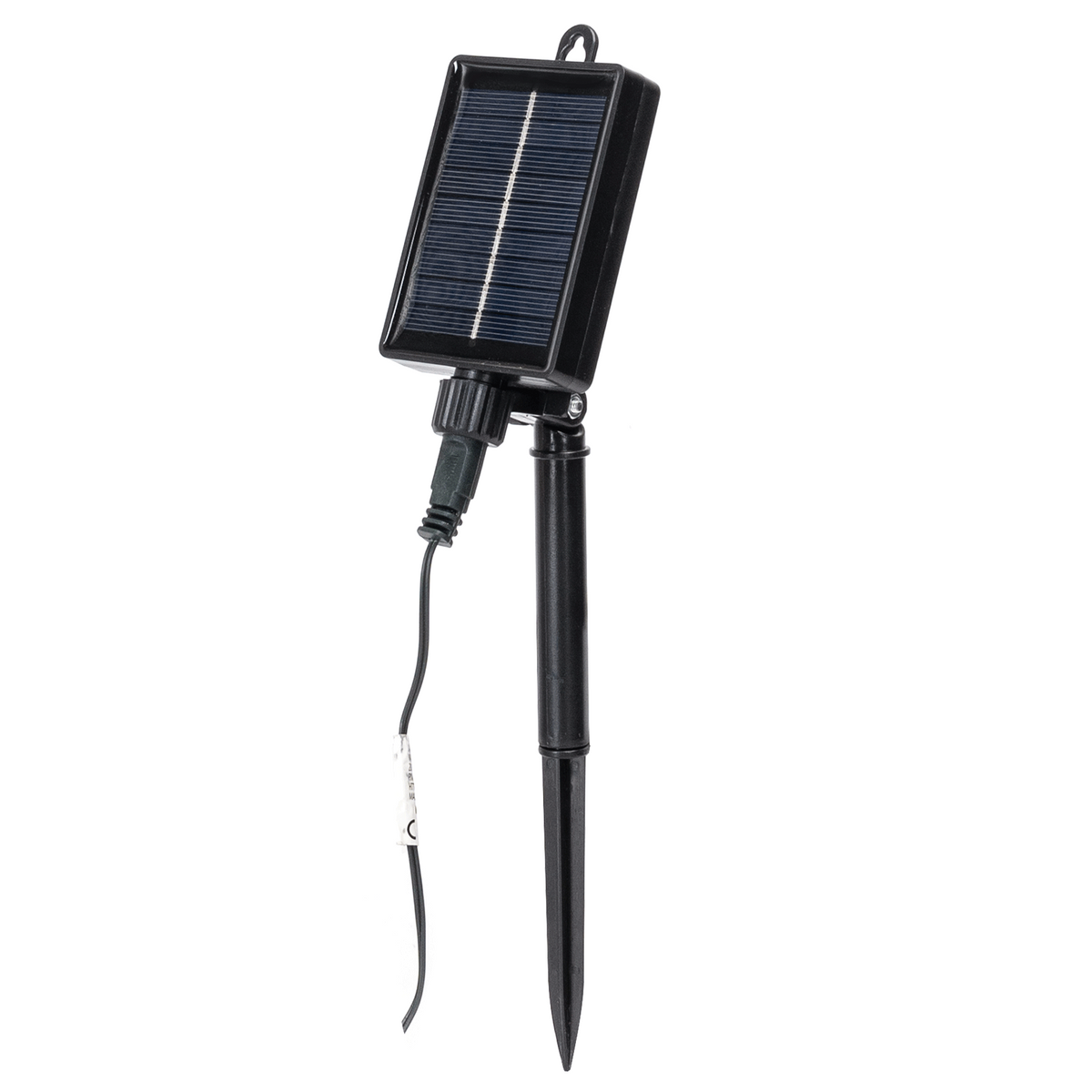 Catena Luminosa Solare 10 Metri + 1,5 Mt Cavo Sfera G50 IP65 8 Modalità 3000K