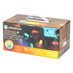 Catena Luminosa Solare 5 Metri + 1,5 Mt Cavo Sfera G50 IP65 8 Modalità RGB