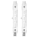 Lampadina Alogena R7S Lineare 78mm 120W Luce Calda Dimmerabile 2 Pezzi