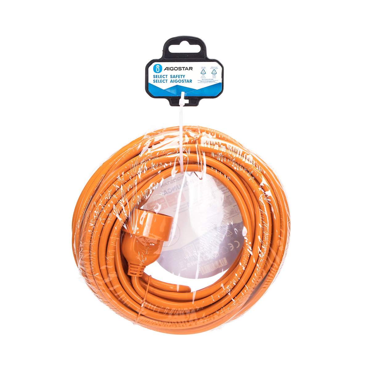 Prolunga da Giardino Cavo 3 x 1,5mm Arancione 15 Metri Max 3680W