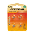 Batteria a Bottone AG3 LR41 1.5V 4 PZ Aigostar