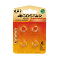 Batteria a Bottone AG0 LR69 1.5V 4 PZ Aigostar