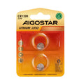 Batteria a Bottone CR1220 3V 2 PZ Aigostar