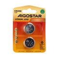 Batteria a Bottone CR2450 3V 2 PZ Aigostar