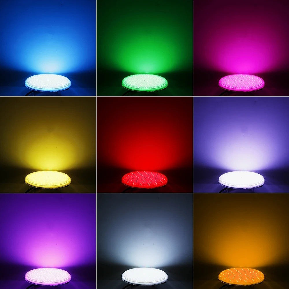 Lampada LED PAR56 25W da Piscina 12V AC/DC IP68 RGBW Multicolor