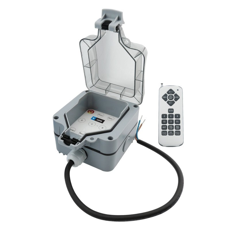 Scatola Di Controllo e Telecomando Rgb+Rgbw A Due Fili Per Piscina IP68