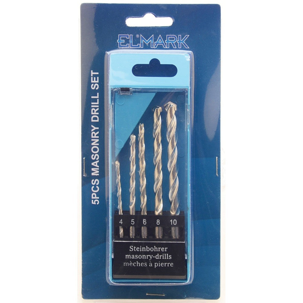 Kit 5 Punte per Legno Ø 4 - 5 - 6 - 8 - 10 Elmark