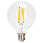 Lampadina Led a Filamento E27 G95 a Globo 12W Bianco Caldo 2700K