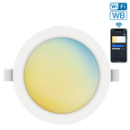 Aigostar Faretto LED da Incasso Intelligenti Wifi 9W Alexa Google Dimmerabile