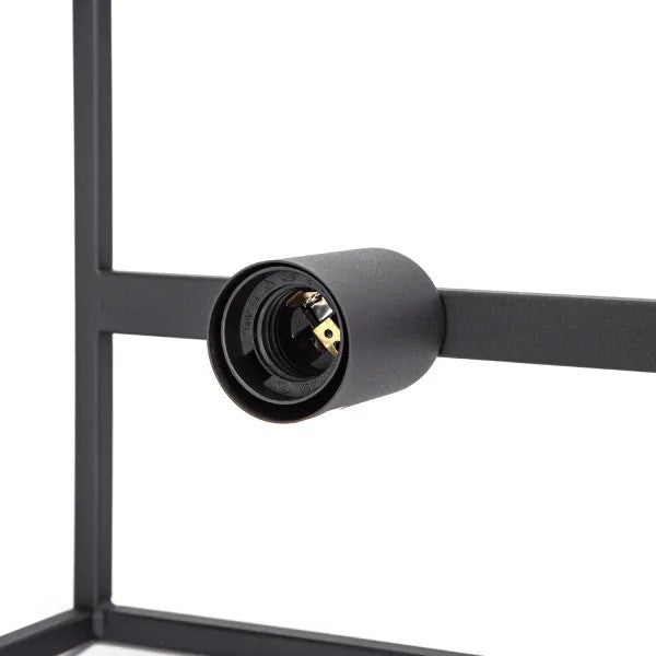Lampadario a Sospensione in Metallo a 5 Attacchi E27 Max 40W