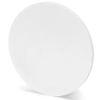 Applique a Led in Metallo Bianca da 6,5W 3000k Luce Calda D. 18cm