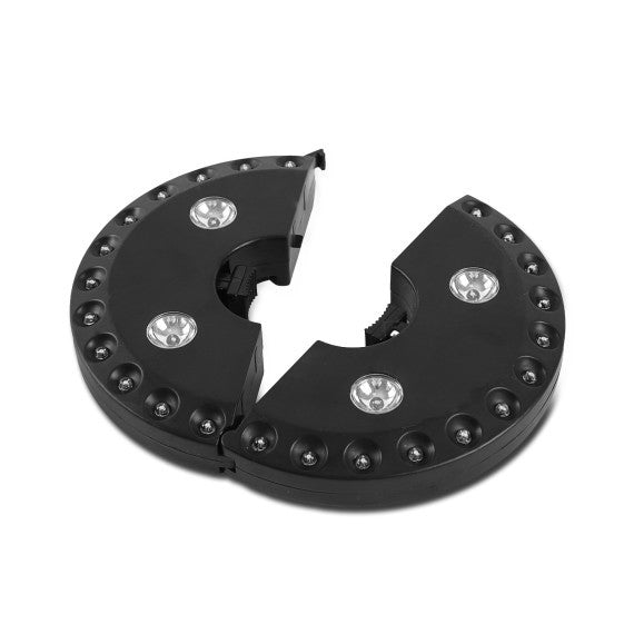 Luce da Ombrellone 24 + 4 LED Funziona con 4 pile AA non Fornite