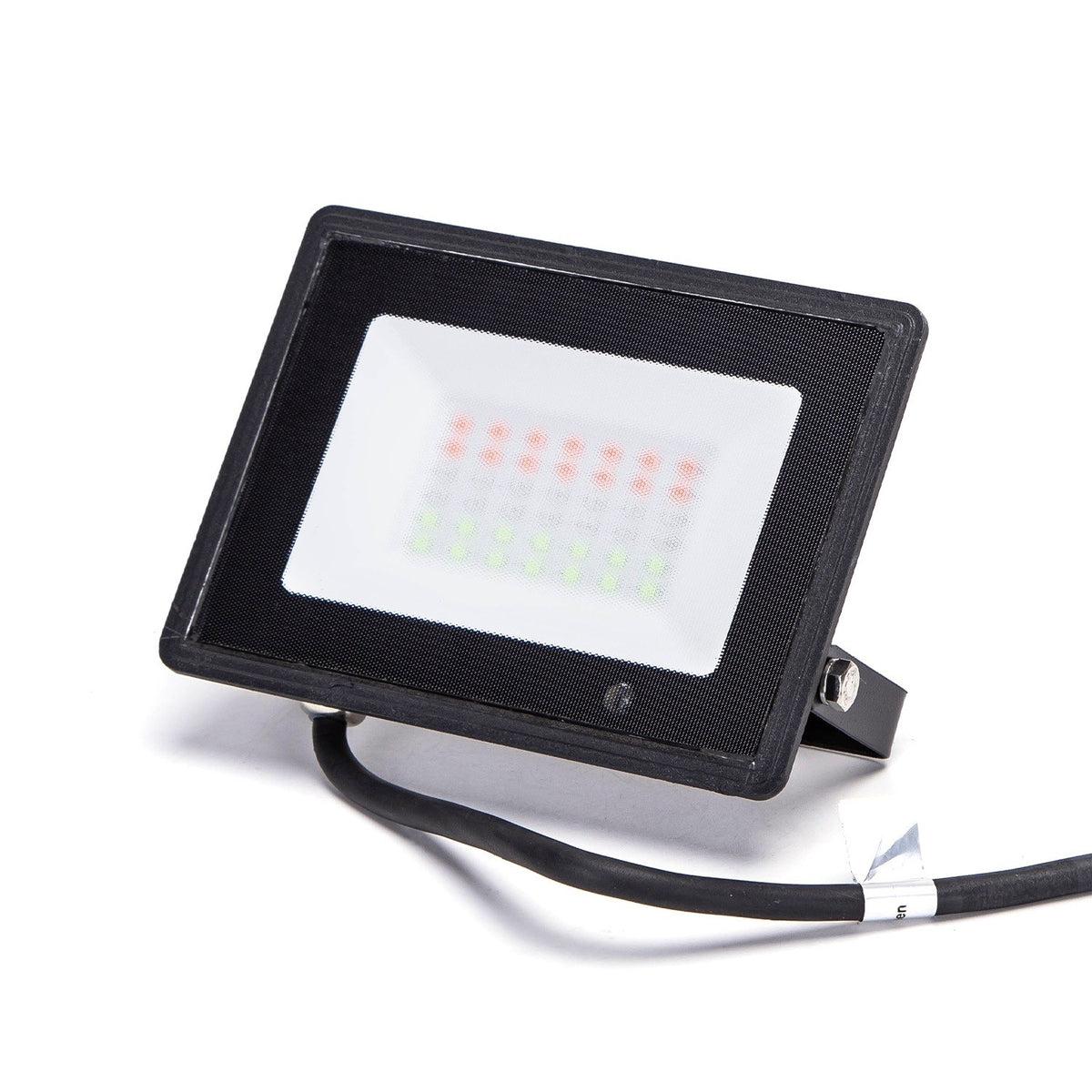 Faro Proiettore Led 20W Nero IP65 RGB Luce Regolabile e Dimmerabile con Telecomando