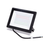 Faro Proiettore Led 50W Nero IP65 RGB Luce Regolabile e Dimmerabile con Telecomando