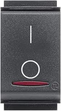 Interruttore Illuminato Bipolare Feb Serie TL Compatibili Bticino Living Classic
