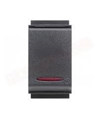 Pulsante Illuminato Unipolare Feb Serie TL Compatibili Bticino Living Classic