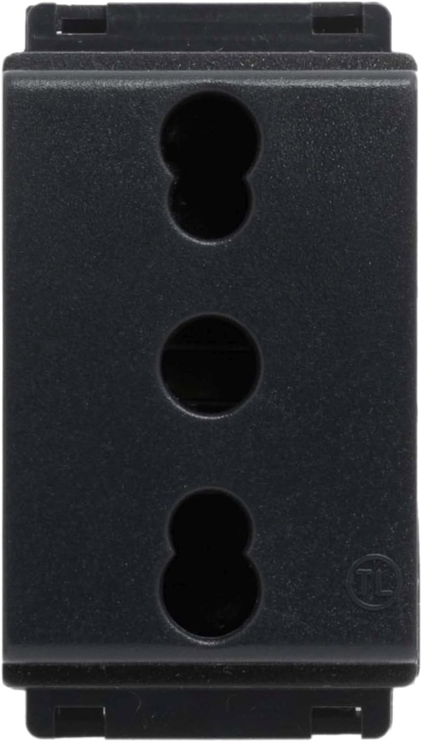 Presa Bivalente Feb Serie TL Compatibili Bticino Living Classic