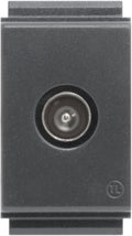 Presa TV-SAT Passante Maschio Feb Serie TL Compatibili Bticino Living Classic