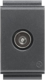 Presa TV-SAT Passante Maschio Feb Serie TL Compatibili Bticino Living Classic