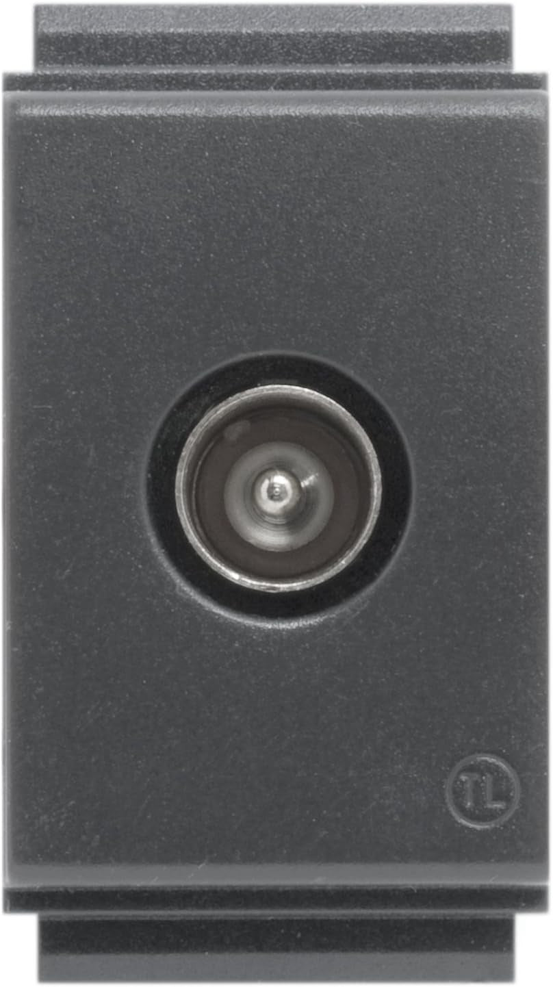 Presa TV-SAT Passante Maschio Feb Serie TL Compatibili Bticino Living Classic