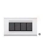 Placca Bianca Compatibile Bticino Living Classic Serie TL Feb