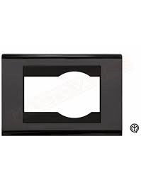 Placca Nera Compatibile Bticino Living Classic Serie TL Feb