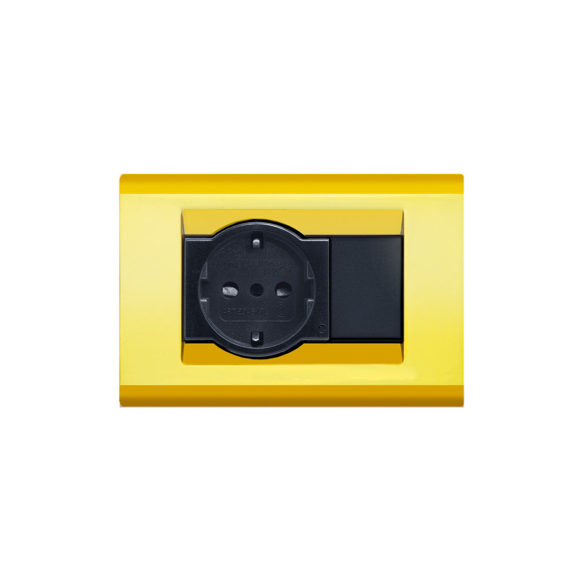 Placca Oro Compatibile Bticino Living Classic Serie TL Feb
