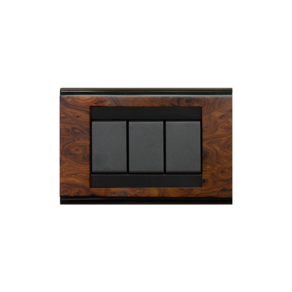 Placca Color Radica in Legno Compatibile Bticino Living Classic Serie TL Feb