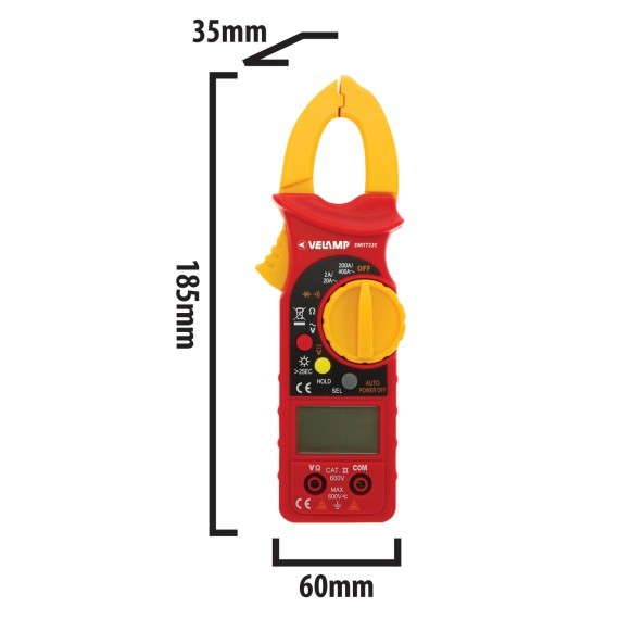 Pinza Amperometrica Professionale 7 in 1