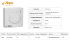 Termostato Ambiente Elettromeccanico Zippo 1902