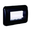 Placca Idrobox 4 Moduli Nera IP55 Compatibile Bticino Living Light