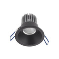 Faretto Da Incasso Fisso Tondo Nero Per GU10 GU5.3 XKONE Arelux