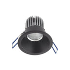 Faretto Da Incasso Fisso Tondo Nero Per GU10 GU5.3 XKONE Arelux