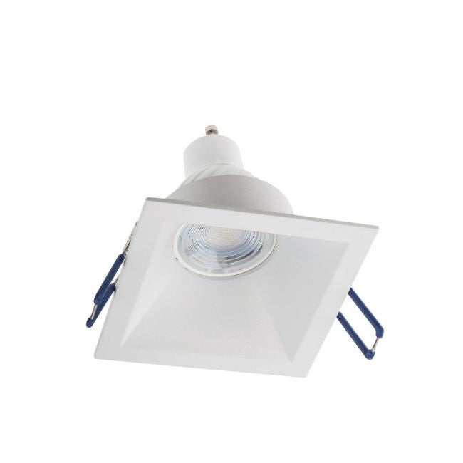 Faretto Da Incasso Fisso Quadrato Bianco Per GU10 GU5.3 XKONE Arelux