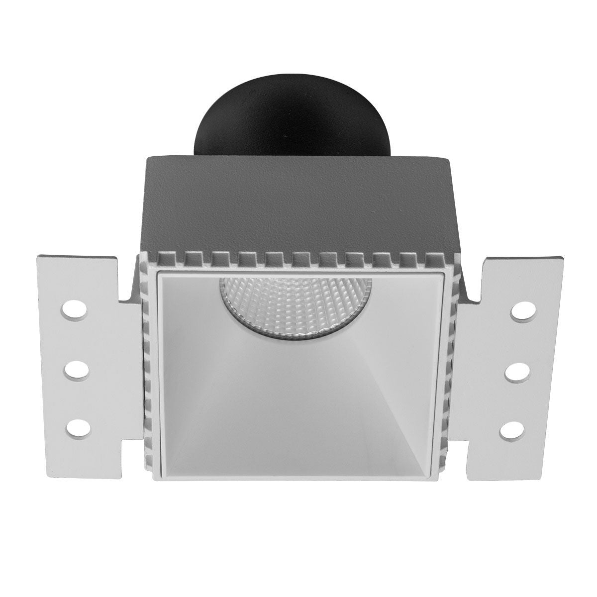 Faretto Da Incasso Quadrato XPOLI Arelux Bianco/Bianco Per GU10 o GU5.3