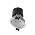 Faretto Da Incasso Rotondo Orientabile XPOLI Arelux Bianco/Bianco Per GU10 o GU5.3