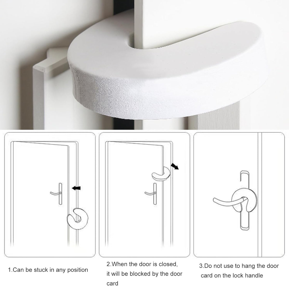 Ferma Porta Ante e Cassetti per Sicurezza Bambini - Set 2 Pz