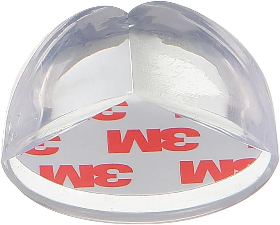 Paraspigoli Adesivo Protezione Angoli Arrotondati in Silicone XL- Set 6 Pz