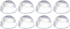 Paraspigoli Adesivo Protezione Angoli Arrotondati in Silicone - Set 8 Pz