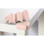 Paraspigoli Adesivo in NBR Parabordi Atossico Rosa - Set 4 Pz