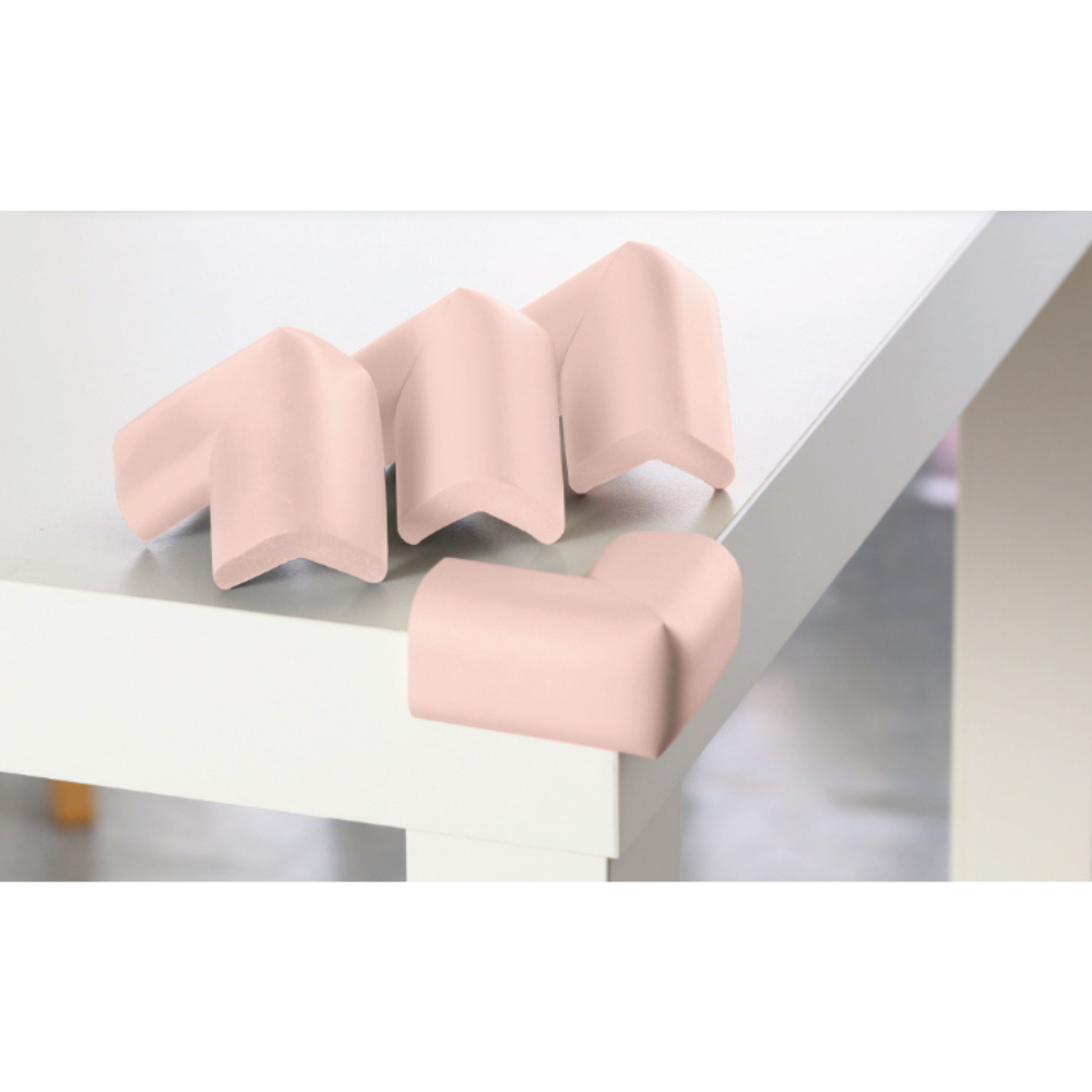 Paraspigoli Adesivo in NBR Parabordi Atossico Rosa - Set 4 Pz