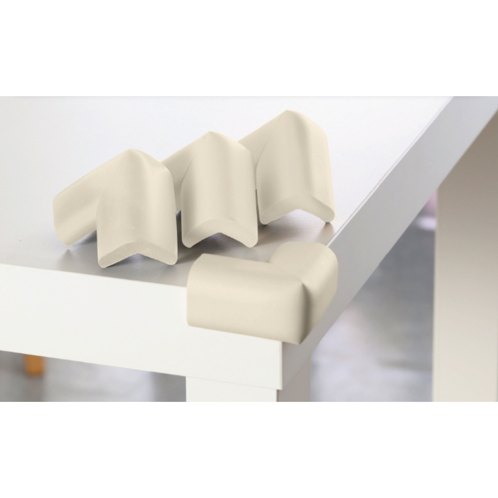Paraspigoli Adesivo in NBR Parabordi Atossico Avorio - Set 4 Pz
